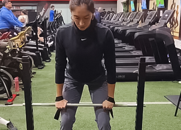 Camila Roffo, atletatismo. Entrenamiento, potencia y fuerza con Maximiliano Arocena. SILA LTC, Puerto Nizuc.